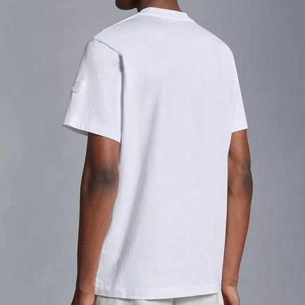 モンクレール ロゴ コットン Tシャツ レプリカ 3色 J10918C0005289AJS00A