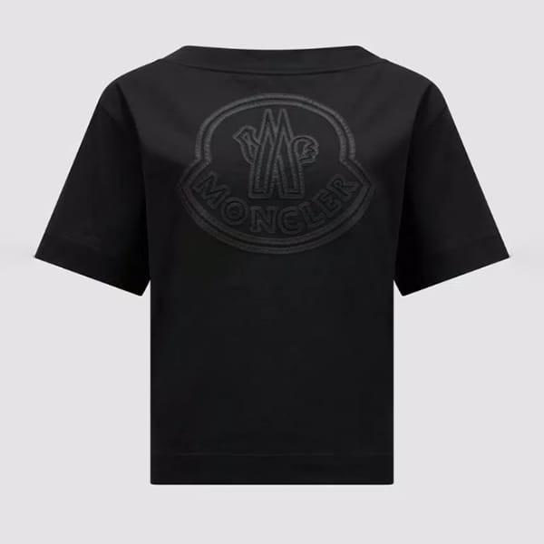 モンクレール パチモン ボートネック ロゴTシャツ 2色 J10938C0003289AIJ999