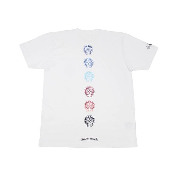 《大人気》★クロムハーツ★マルチカラー ホースシュー Tシャツ コピーch5102