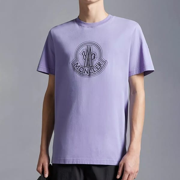 モンクレール ロゴモチーフ コットン Tシャツ フェイク 3色 J10918C0002889A17999