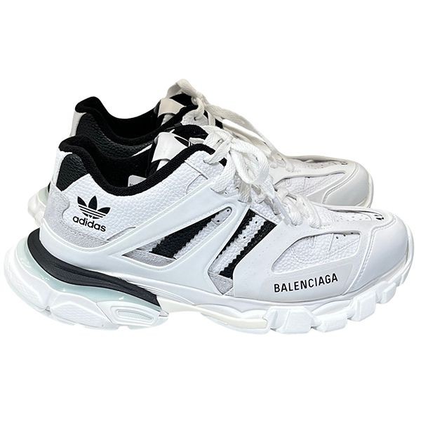 バレンシアガ アディダス TRACKFORUMLOW TOP スニーカー 偽物