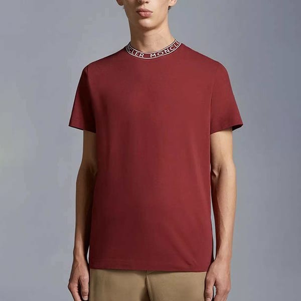 すぐ届モンクレール ロゴ コットン Tシャツ レプリカ 5色 J10918C000248390T032