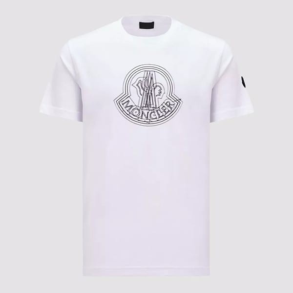 モンクレール ロゴモチーフ コットン Tシャツ フェイク 3色 J10918C0002889A17999