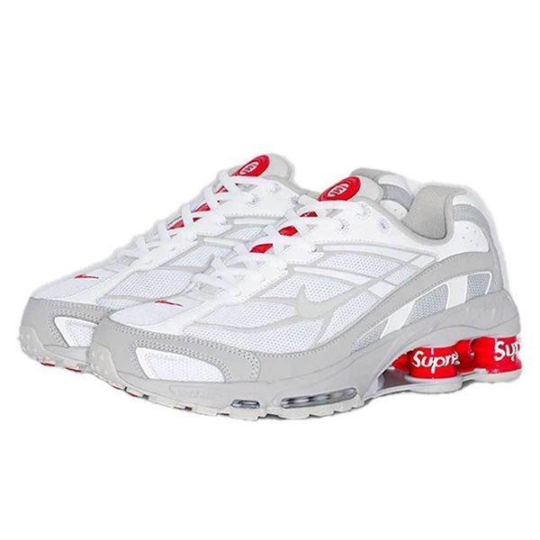 【即納OK】シュプリーム ナイキ SHOX RIDE 2 WHITE 偽物◆コラボ商品◆DN1615-100