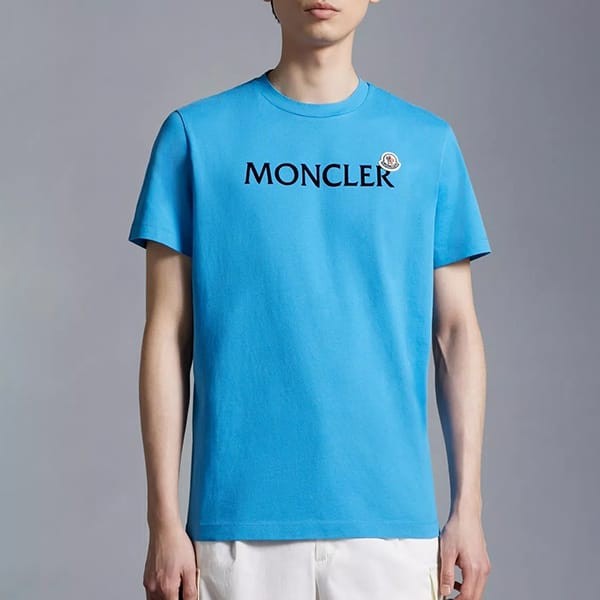 【即納OK】モンクレール パチモン プリントロゴ コットンTシャツ n級品 3色 J10918C000578390T11V