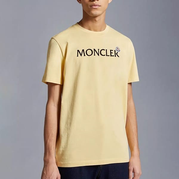 【即納OK】モンクレール パチモン プリントロゴ コットンTシャツ n級品 3色 J10918C000578390T11V