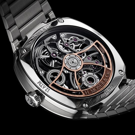 【即発】H.モーザー ストリームライナー・トゥールビヨン スケルトン 6814-1200