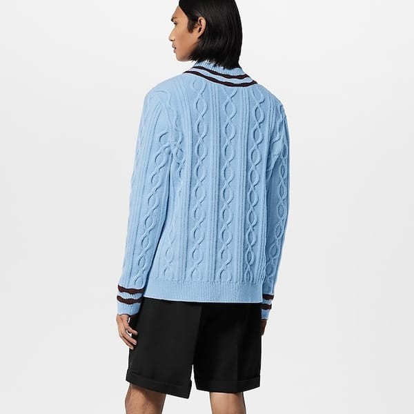 最新でオシャレルイヴィトン Vネック ニットセーター コピー 1AFPYY