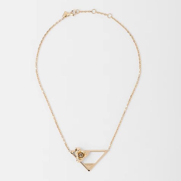 プレゼントに最適プラダ Metal necklace ローズ メタルネックレス偽物 1IC079_2AR3_F0056