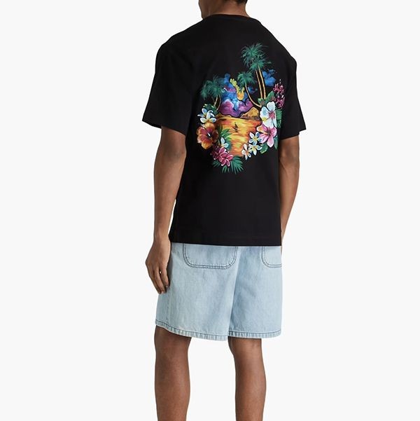 最安値挑戦【ドルチェ&ガッバーナ】コットンジャージー ロゴ Tシャツdg071310