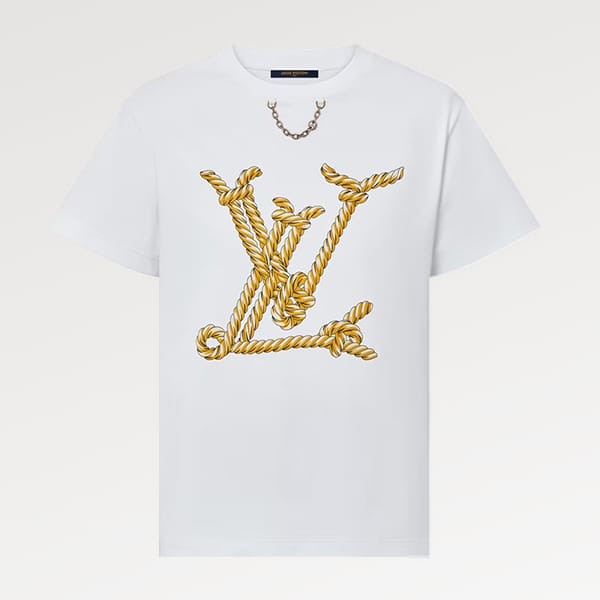 トレンド感たっぷりルイヴィトン スーパーコピー ノーティカルlv tシャツ 2色 1afmz3