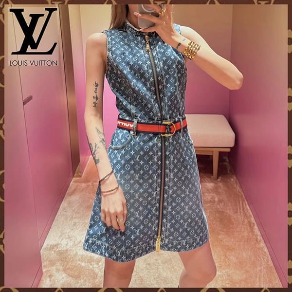 ルイヴィトン スーパーコピー lv x acモノグラムドレス ワンピース 1afysq