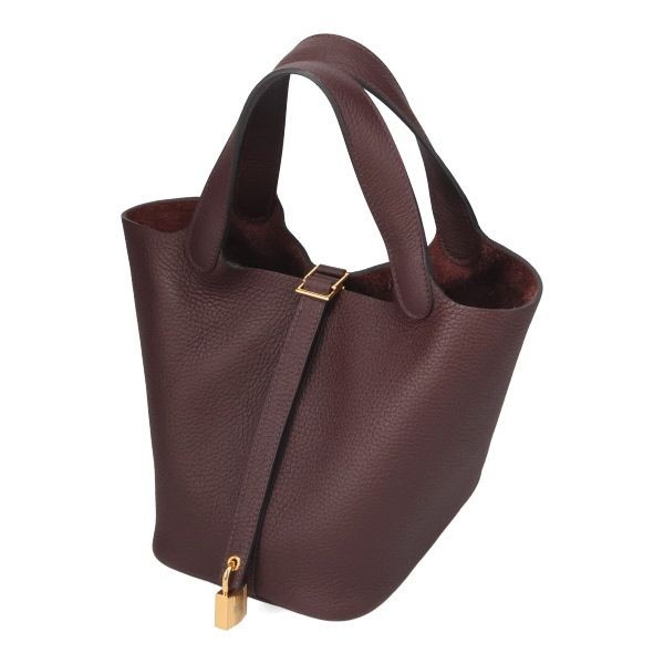 エルメス ピコタン n級品 pm ルージュセリエ ゴールド金具 056289