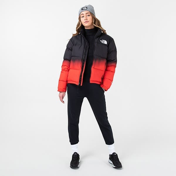 [優良店]ノースフェイス ’96 nuptse dip dye 700fp ダウンjkt nf0a84qy
