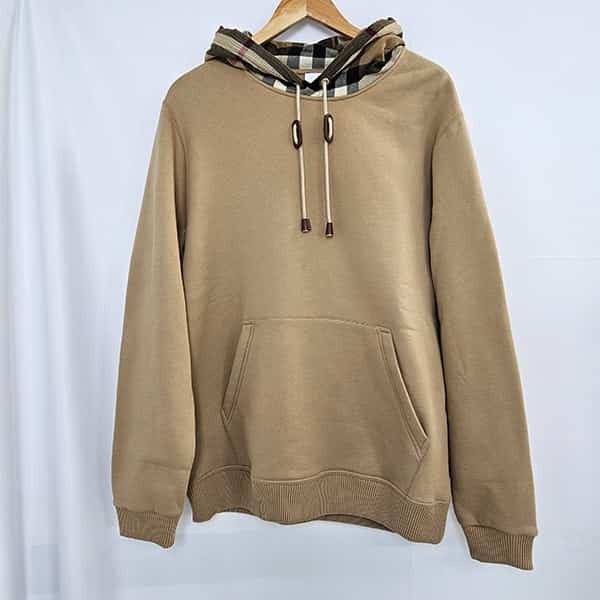 高級ブランドバーバリー n級品 チェックフード フーディー 8045006