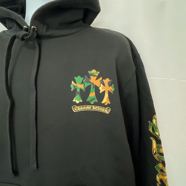 大人気!!新色!!クロムハーツ フーディ コピー ホースシュー camo ch10235