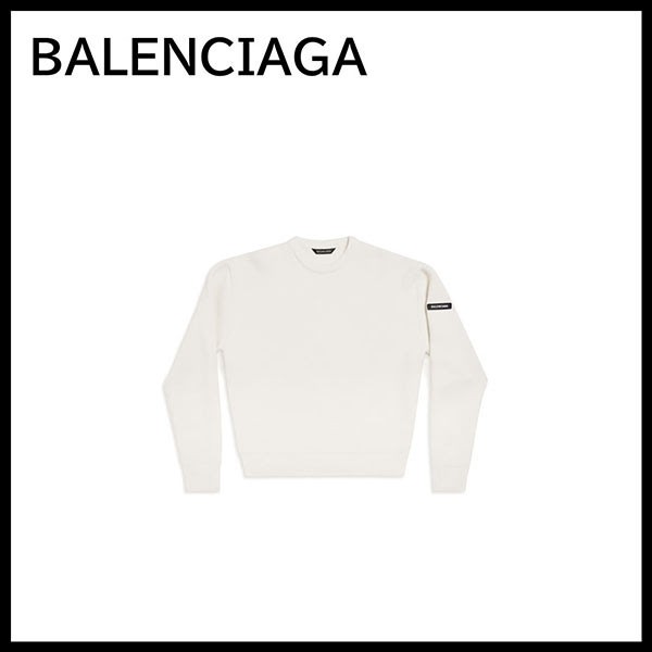【ブティック】バレンシアガ sweater ダブルフェイスウールニット 764454t16759000