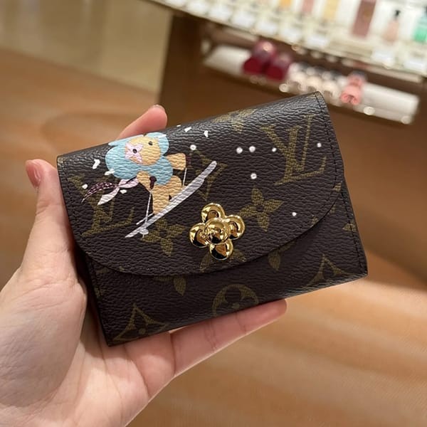 クリスマス限定★ルイヴィトン コピー コインケース ビビアンヌコラボ 2色 m12220