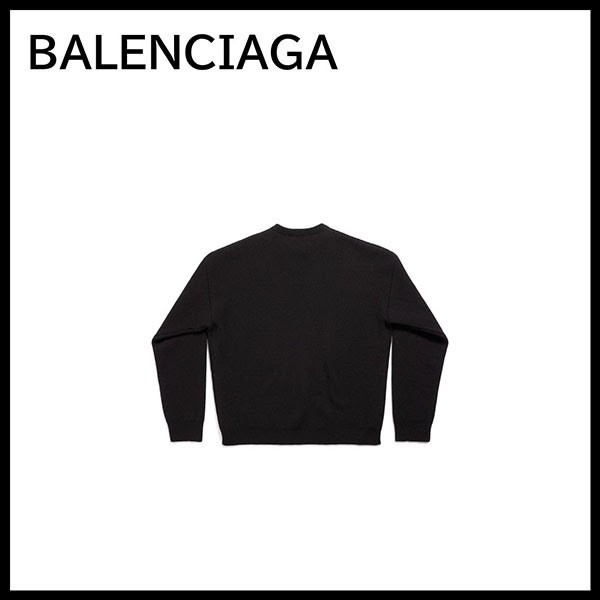 【ブティック】バレンシアガ sweater ダブルフェイスウールニット 764454t16759000