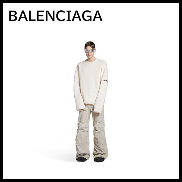 【ブティック】バレンシアガ sweater ダブルフェイスウールニット 764454t16759000