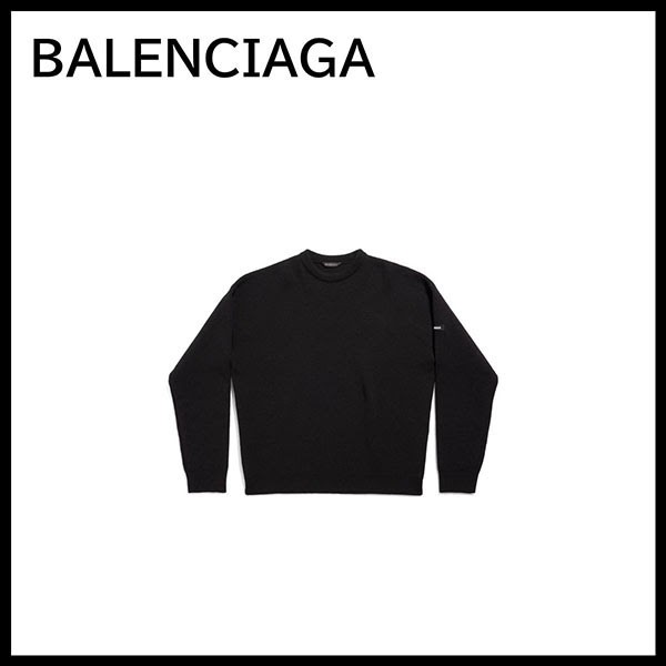 【ブティック】バレンシアガ sweater ダブルフェイスウールニット 764454t16759000