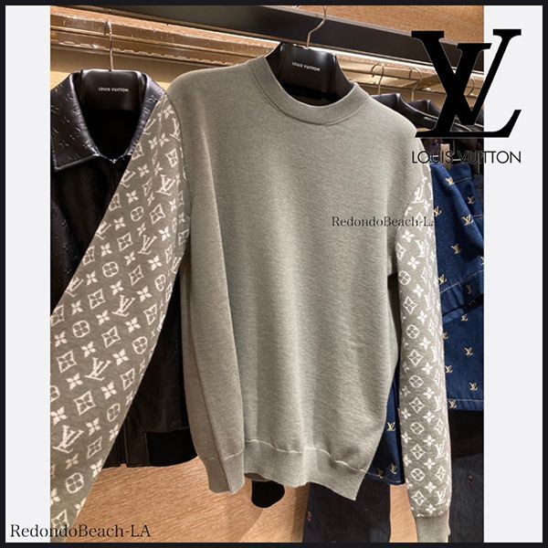 ルイヴィトン★monogram★ニットセーター 偽物 1afhtx