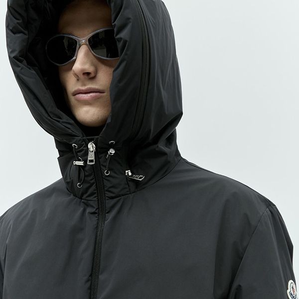 ◆モンクレール◆メンズ フード付き Nible ロングジャケット mc1224