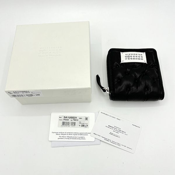 マルジェラ Glam Slam フラップ小銭入れ付財布 mm1224