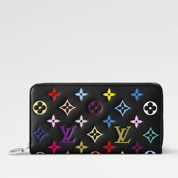 ルイヴィトン LV × TM 村上隆 コピー ジッピー・ウォレット 長財布 M14096