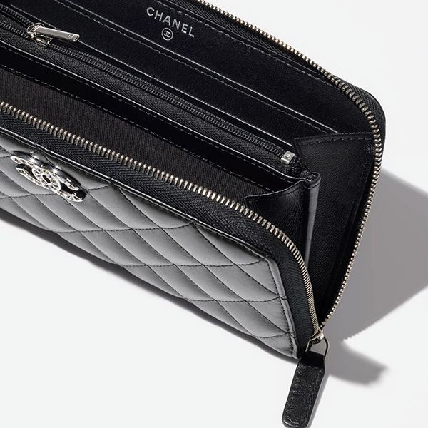 シャネル ロングジップワレット 偽物 長財布 AP3985 B16265 94305