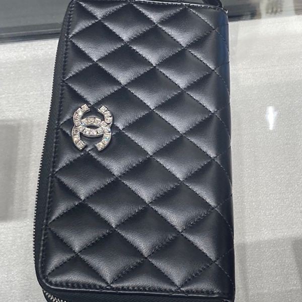 シャネル ロングジップワレット 偽物 長財布 AP3985 B16265 94305