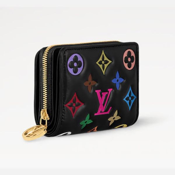 ルイヴィトン LV × TM ポルトフォイユ・ルー コピー M13829 村上隆