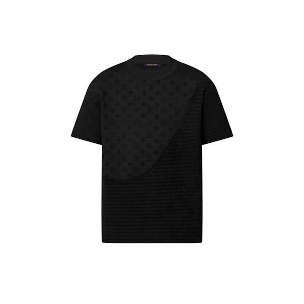 【シンプルお洒落♪】ルイヴィトン 偽物★クルーネック Tシャツ 1AHCMQ