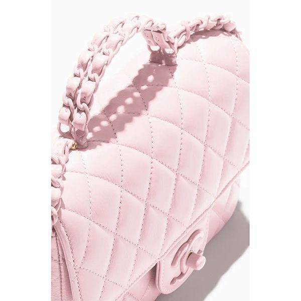 人気アイコン！即発送シャネル トップハンドル コピー ミニ フラップ バッグ AS5243-B18687