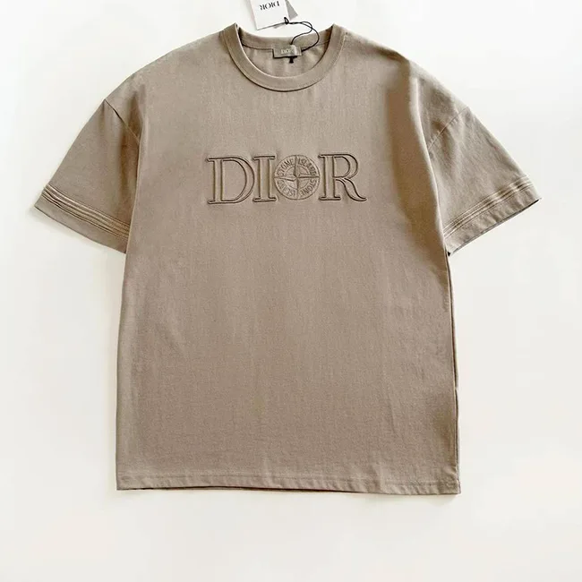 大人気!!新色ディオール ストーンアイランド クルーネック Tシャツ 493J638B0554