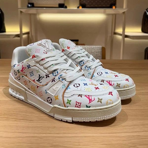 レプリカルイヴィトン LV × TM トレイナー スニーカー N級品 1AHEKG