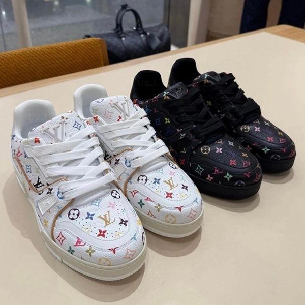 レプリカルイヴィトン LV × TM トレイナー スニーカー N級品 1AHEKG