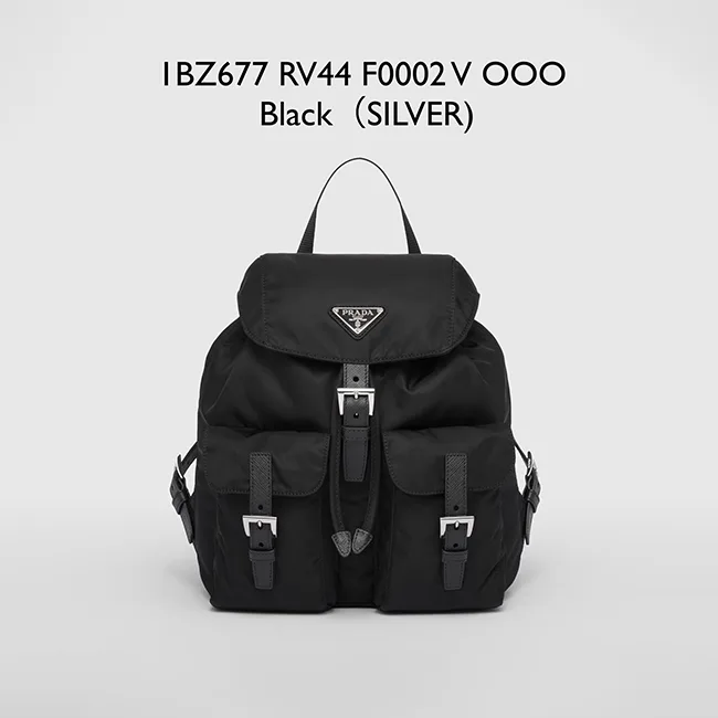 [通販]プラダ スモール Re-Nylon コピー バックパック 1BZ677