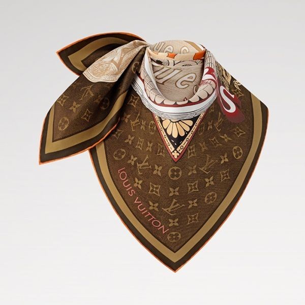 ルイヴィトン LV カレ90・マル 偽物メルヴェイユーズ M92978