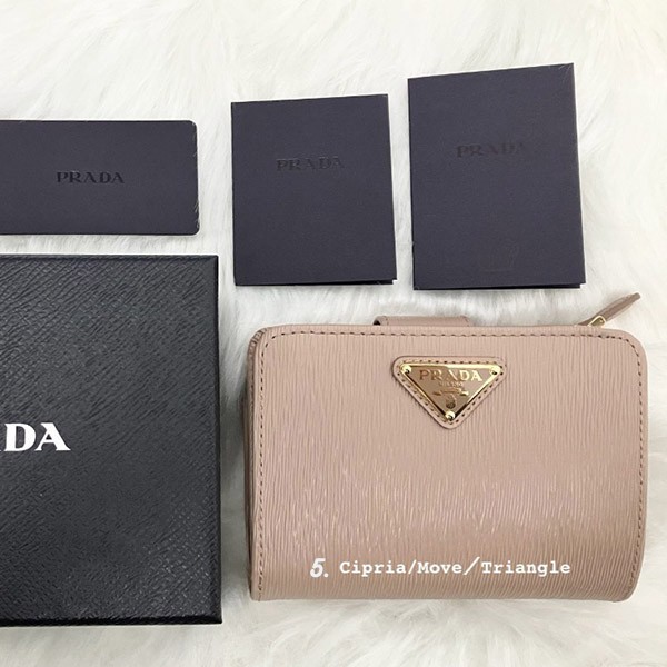 プラダ Zip Compact Wallet ジップコンパクト財布 偽物♪