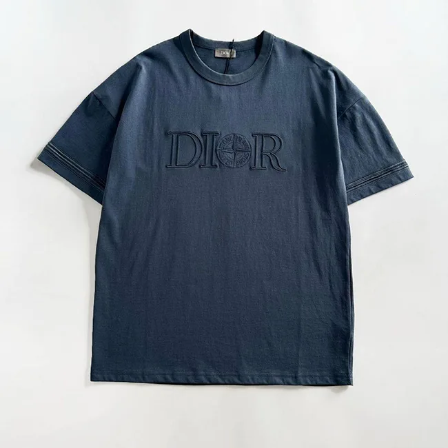 大人気!!新色ディオール ストーンアイランド クルーネック Tシャツ 493J638B0554