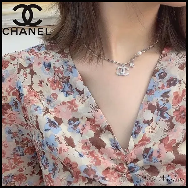 ☆安い☆シャネル  ロゴ入りネックレス コピー AB3564 B02593 N6401