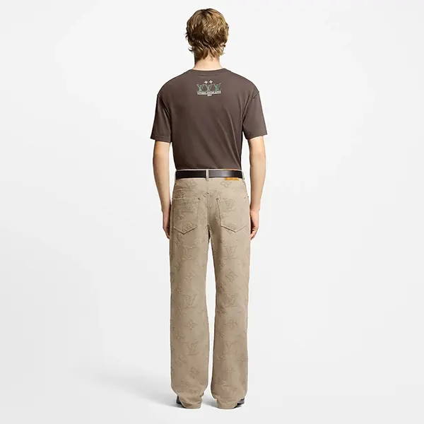 ルイヴィトン ウォッシュドコットンTシャツ 1AHCL3