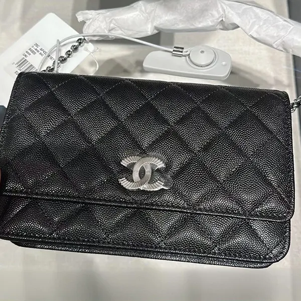 ☆超人気☆シャネル チェーンウォレット ブラック AP4326-B18713-NM369