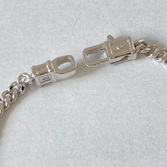 トムウッド 偽物 ブレスレット Curb Bracelet M 2色 25031501