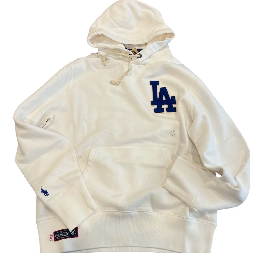 25SS ロサンゼルス ドジャース！ラルフローレン【Ralph Lauren 偽物】フリース パーカー 2色 25032901