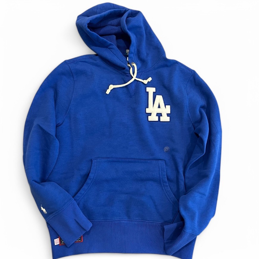 25SS ロサンゼルス ドジャース！ラルフローレン【Ralph Lauren 偽物】フリース パーカー 2色 25032901