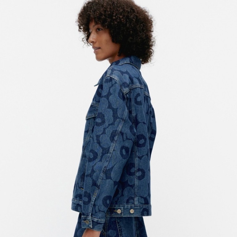 【25SS】マリメッコ偽物/ Maridenim Murros Unikko デニムジャケット 25032905