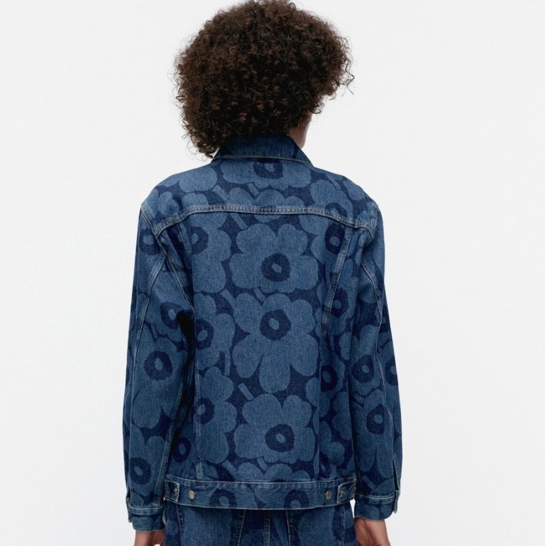 【25SS】マリメッコ偽物/ Maridenim Murros Unikko デニムジャケット 25032905