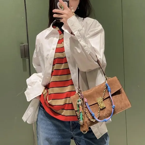 プラダ 長袖 ストライプ Tシャツ コピー オーバーサイズ 39604